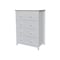 International Concepts Solid Wood Bedroom Dresser/Chest with 4 Drawers, White BD08-8004 - alternate 1